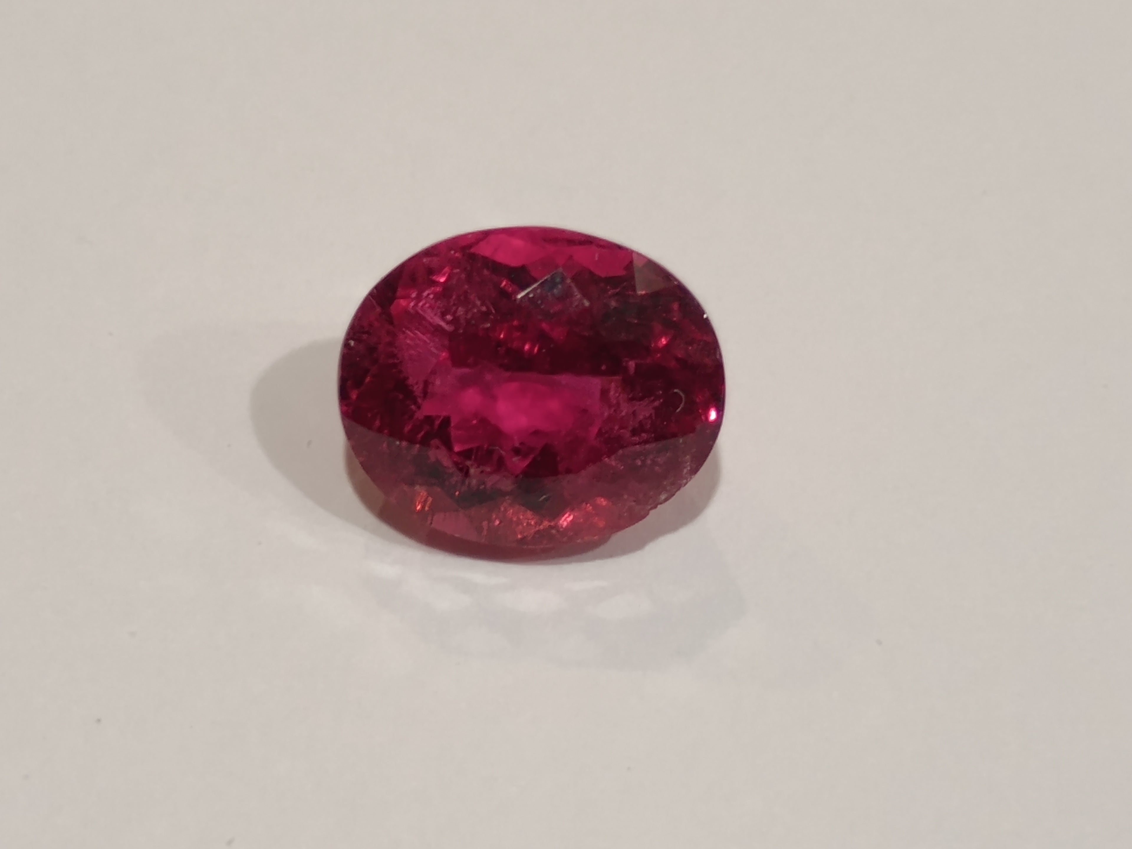 3.8 Carat Rubellite Tourmaline