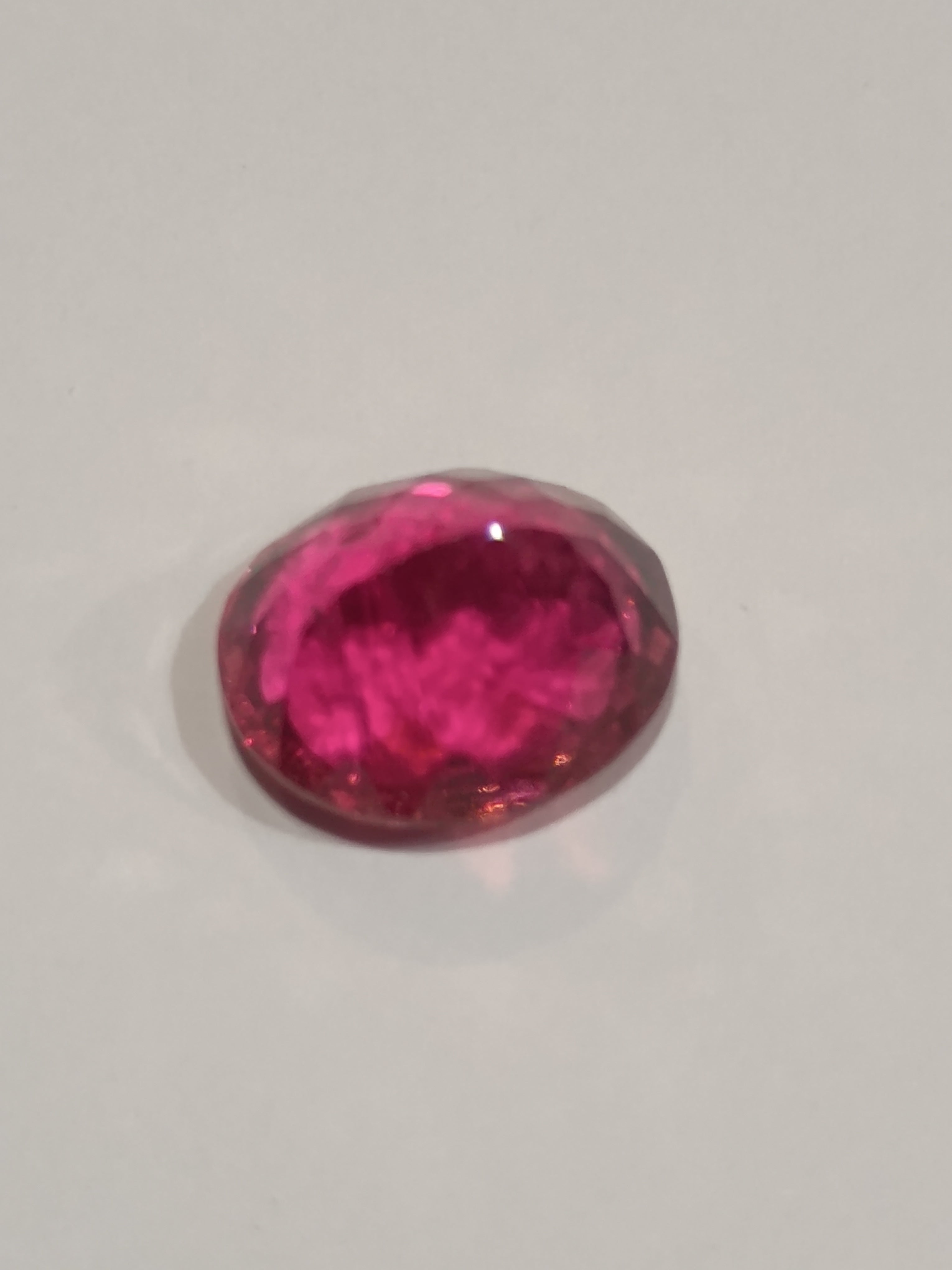 3.8 Carat Rubellite Tourmaline
