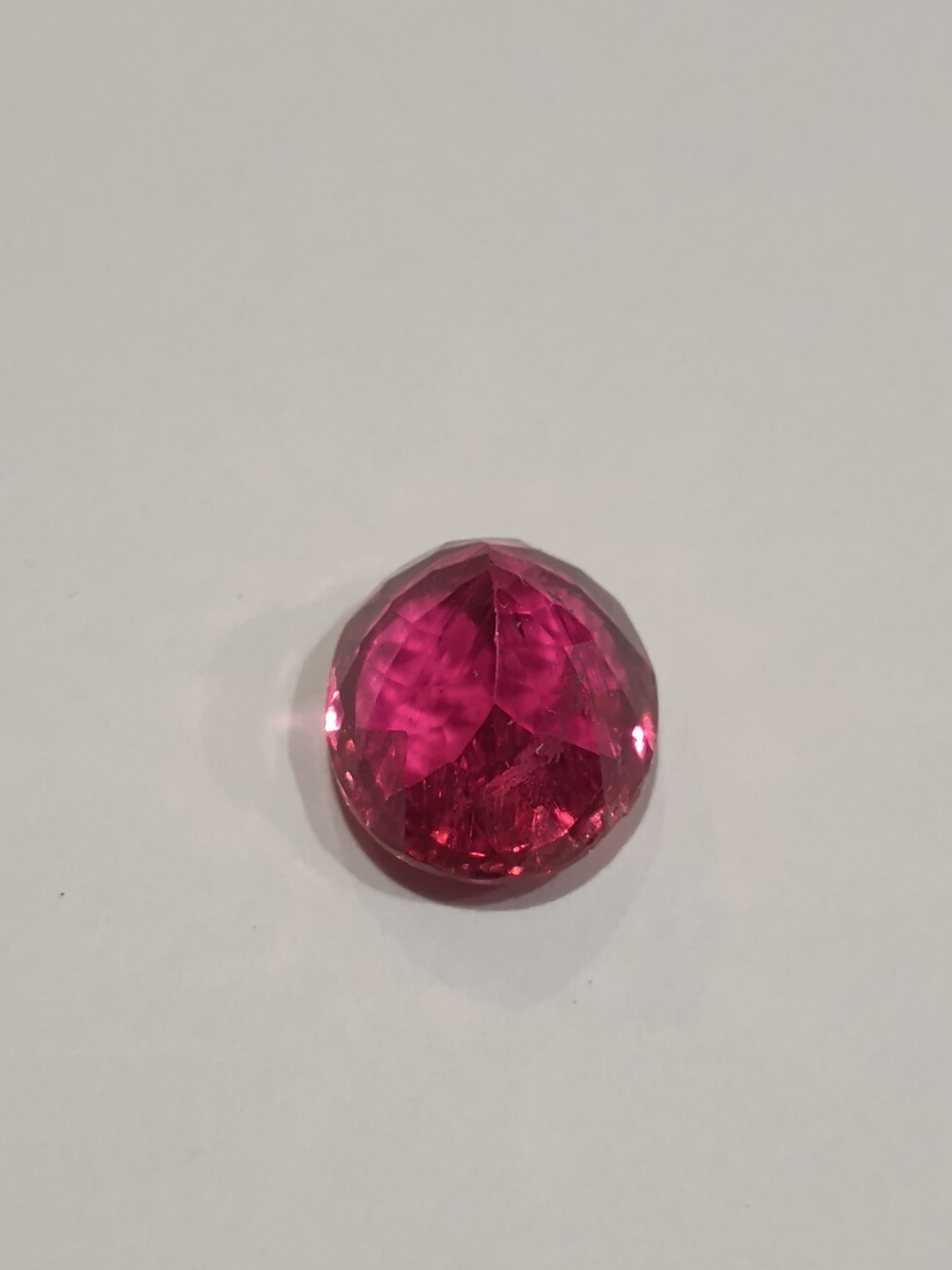 3.8 Carat Rubellite Tourmaline